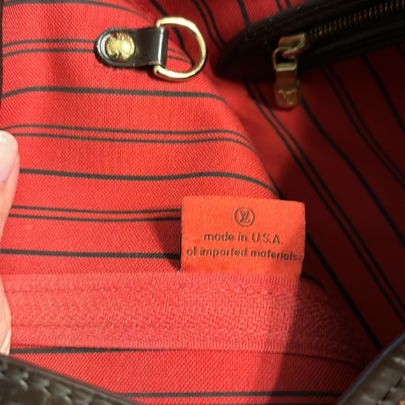 Authentic Louis Vuitton Neverfull NM MM Damier with Pouch - Picture 13 of 17